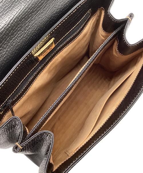 LOEWE（ロエベ）LOEWE (ロエベ) 2WAYショルダーバッグ ブラックの古着・服飾アイテム
