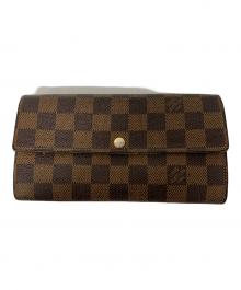 LOUIS VUITTON（ルイ ヴィトン）の古着「ポルトフォイユ・サラ」｜ブラウン