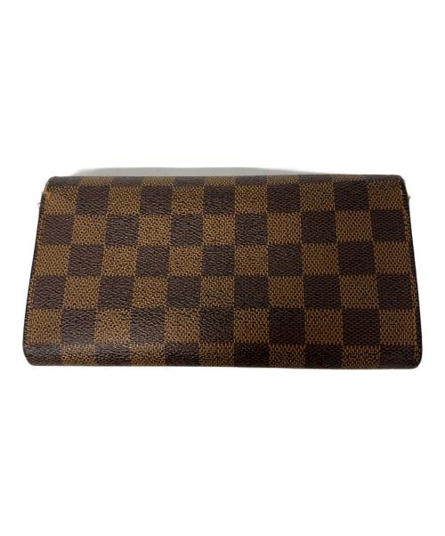 LOUIS VUITTON（ルイ ヴィトン）LOUIS VUITTON (ルイ ヴィトン) ポルトフォイユ・サラ ブラウンの古着・服飾アイテム