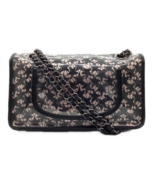 CHANEL（シャネル）CHANEL (シャネル) フラップバック ブラック×ピンクの古着・服飾アイテム