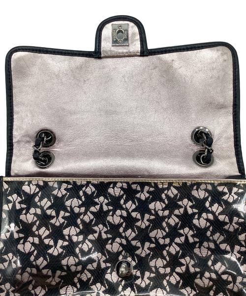 CHANEL（シャネル）CHANEL (シャネル) フラップバック ブラック×ピンクの古着・服飾アイテム