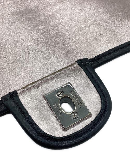 CHANEL（シャネル）CHANEL (シャネル) フラップバック ブラック×ピンクの古着・服飾アイテム