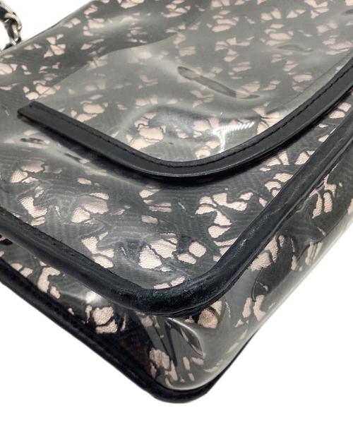 CHANEL（シャネル）CHANEL (シャネル) フラップバック ブラック×ピンクの古着・服飾アイテム