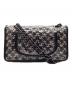 CHANEL (シャネル) フラップバック ブラック×ピンク：230000円