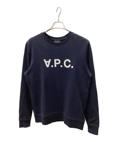 A.P.C.（アーペーセー）A.P.C. (アーペーセー) スウェット ネイビー サイズ:Sの古着・服飾アイテム