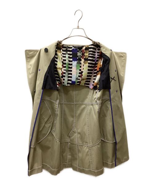 Paul Smith BLACK（ポールスミスブラック）Paul Smith BLACK (ポールスミスブラック) トレンチコート ベージュ サイズ:40の古着・服飾アイテム
