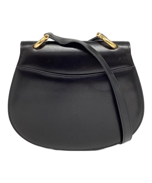 CELINE（セリーヌ）CELINE (セリーヌ) ショルダーバッグ ブラックの古着・服飾アイテム
