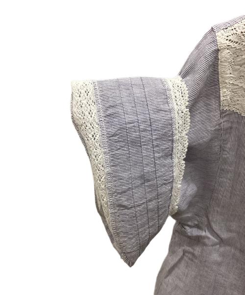 Samansa Mos2（サマンサモスモス）Samansa Mos2 (サマンサモスモス) kazumi (カズミ) 前後2WAYブラウス ブルー サイズ:F 未使用品の古着・服飾アイテム