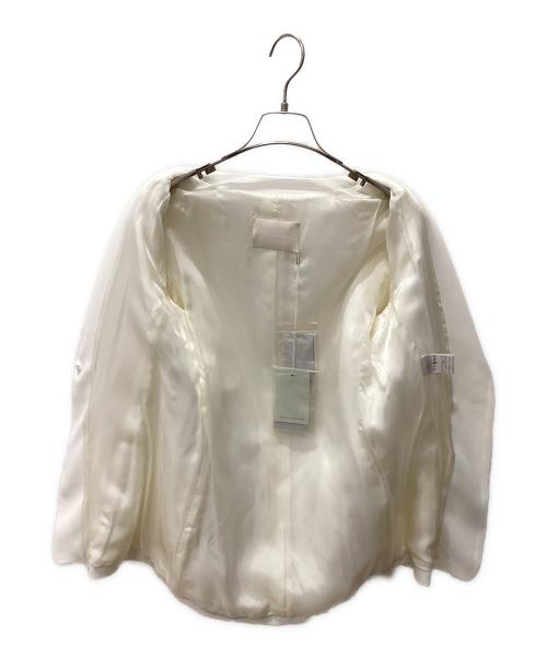 ANTEPRIMA（アンテプリマ）ANTEPRIMA (アンテプリマ) テーラードジャケット ホワイト サイズ:38の古着・服飾アイテム