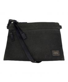 PORTER（ポーター）の古着「ハイブリッド サコッシュ」｜ブラック