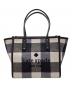 Kate Spade（ケイトスペード）の古着「トートバッグ」｜ホワイト×ブラック