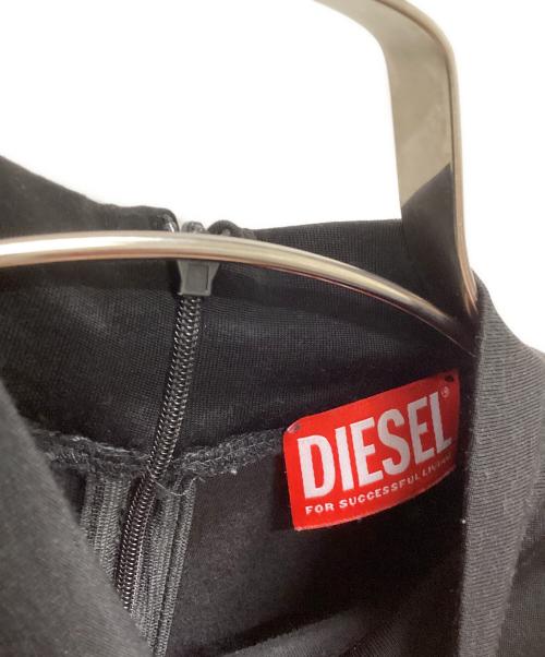 DIESEL（ディーゼル）DIESEL (ディーゼル) DIESEL 長袖カットソー ブラック サイズ:Mの古着・服飾アイテム