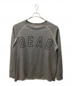 DROPDEADドロップデッド）の古着「長袖Tシャツ」｜グレー