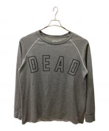 DROPDEAD（ドロップデッド）の古着「長袖Tシャツ」｜グレー