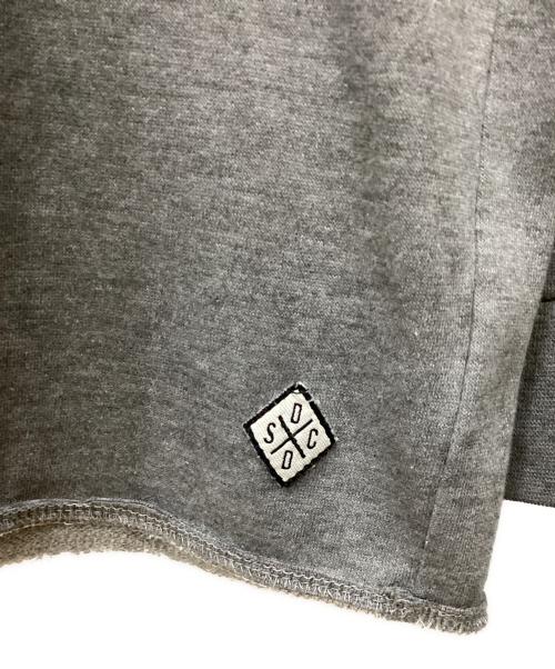 DROPDEAD（ドロップデッド）DROPDEAD (ドロップデッド) 長袖Tシャツ グレー サイズ:Lの古着・服飾アイテム