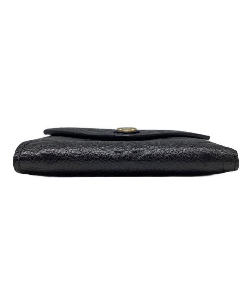 LOUIS VUITTON（ルイ ヴィトン）LOUIS VUITTON (ルイ ヴィトン) コンパクトウォレット ブラックの古着・服飾アイテム