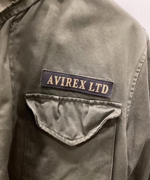 AVIREX（アヴィレックス）AVIREX (アヴィレックス) BASIC M-65フィールドジャケット オリーブ サイズ:XLの古着・服飾アイテム