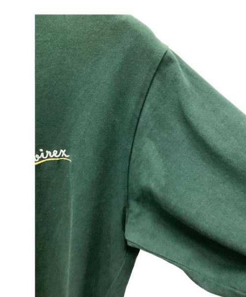 AVIREX（アヴィレックス）AVIREX (アヴィレックス) 長袖カットソー グリーン サイズ:Mの古着・服飾アイテム