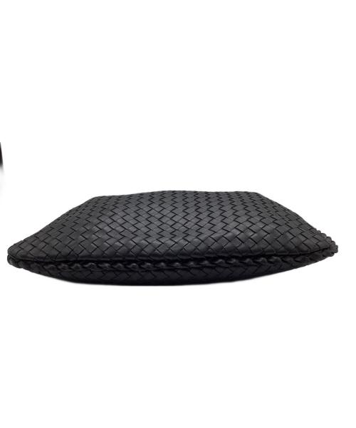 BOTTEGA VENETA（ボッテガベネタ）BOTTEGA VENETA (ボッテガベネタ) イントレチャートハンドバッグ ブラックの古着・服飾アイテム