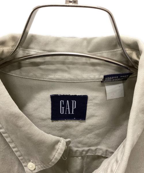 OLD GAP（オールドギャップ）OLD GAP (オールドギャップ) OLD GAP 長袖シャツ ベージュ サイズ:Lの古着・服飾アイテム