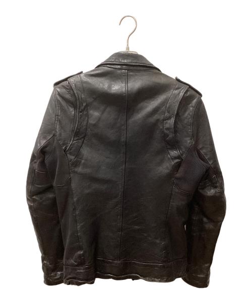 glamb（グラム）glamb (グラム) レザーライダースジャケット ブラック サイズ:3の古着・服飾アイテム