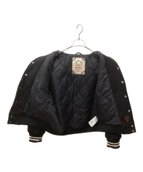 EVISU（エヴィス）EVISU (エヴィス) ベースボールジャケット ブラック サイズ:Sの古着・服飾アイテム