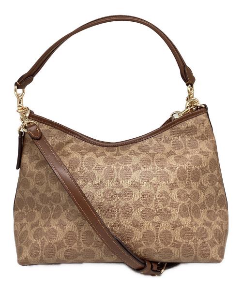 COACH（コーチ）COACH (コーチ) ショルダーバッグ ブラウンの古着・服飾アイテム