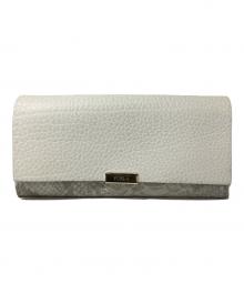 FURLA（フルラ）の古着「長財布」｜ホワイト