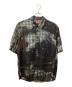 DIESEL（ディーゼル）の古着「半袖シャツ」｜ブラック×グレー