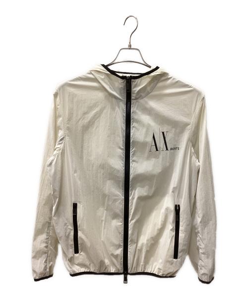 EMPORIO ARMANI（エンポリオ アルマーニ）EMPORIO ARMANI (エンポリオ アルマーニ) ナイロンジャケット ホワイト サイズ:Mの古着・服飾アイテム