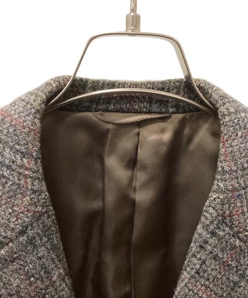 Harris Tweed（ハリスツイード）Harris Tweed (ハリスツイード) テーラードジャケット グレー サイズ:A6の古着・服飾アイテム