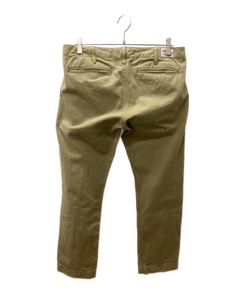ONI DENIM（オニデニム）ONI DENIM (オニデニム) ブリティッシュドリル セルビッジ トラウザー カーキ サイズ:31の古着・服飾アイテム