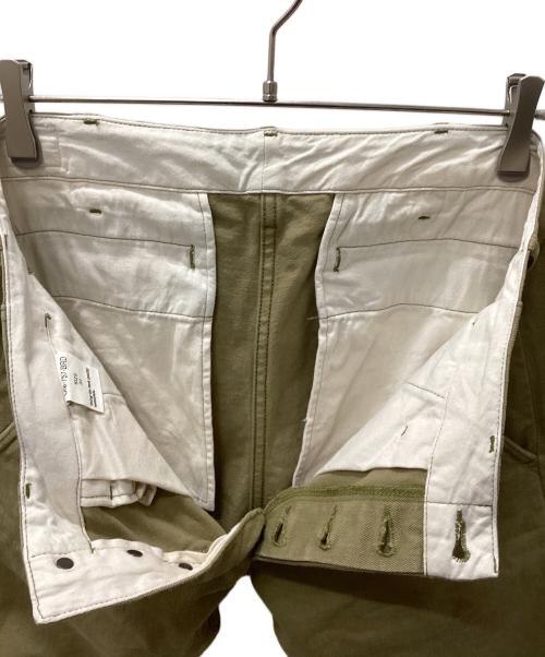 ONI DENIM（オニデニム）ONI DENIM (オニデニム) ブリティッシュドリル セルビッジ トラウザー カーキ サイズ:31の古着・服飾アイテム
