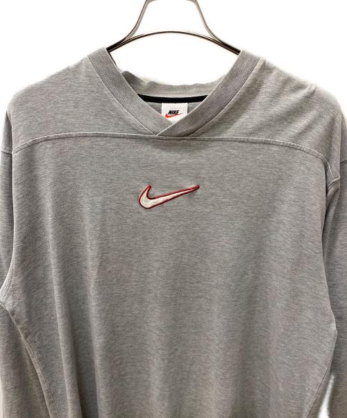 NIKE（ナイキ）NIKE (ナイキ) 長袖カットソー グレー サイズ:XLの古着・服飾アイテム