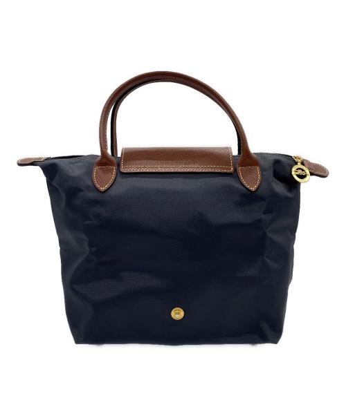 LONGCHAMP（ロンシャン）LONGCHAMP (ロンシャン) ハンドバッグ ネイビーの古着・服飾アイテム