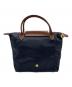 LONGCHAMP (ロンシャン) ハンドバッグ ネイビー：4000円