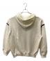 X-LARGE (エクストララージ) LINE ZIP UP HOODED SWEATSHIRT ホワイト サイズ:XL：5000円