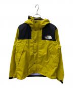 THE NORTH FACEザ ノース フェイス）の古着「マウンテンパーカー」｜イエロー×ブラック