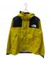 THE NORTH FACE（ザ ノース フェイス）の古着「マウンテンパーカー」｜イエロー×ブラック