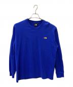 THE NORTH FACEザ ノース フェイス）の古着「長袖カットソー」｜ブルー