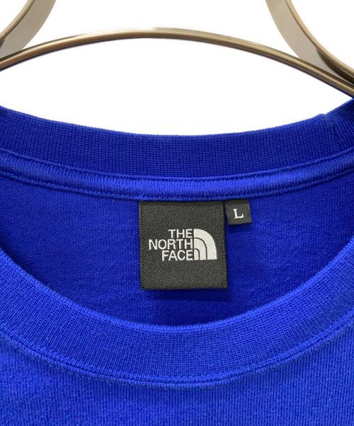 THE NORTH FACE（ザ ノース フェイス）THE NORTH FACE (ザ ノース フェイス) 長袖カットソー ブルー サイズ:Lの古着・服飾アイテム