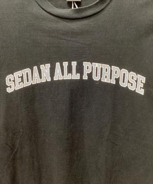 SEDAN ALL-PURPOSE（セダンオールパーパス）SEDAN ALL-PURPOSE (セダンオールパーパス) 長袖カットソー ブラック サイズ:Lの古着・服飾アイテム