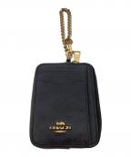 COACHコーチ）の古着「ジップカードケース」｜ブラック