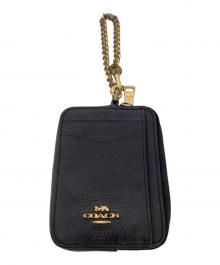 COACH（コーチ）の古着「ジップカードケース」｜ブラック