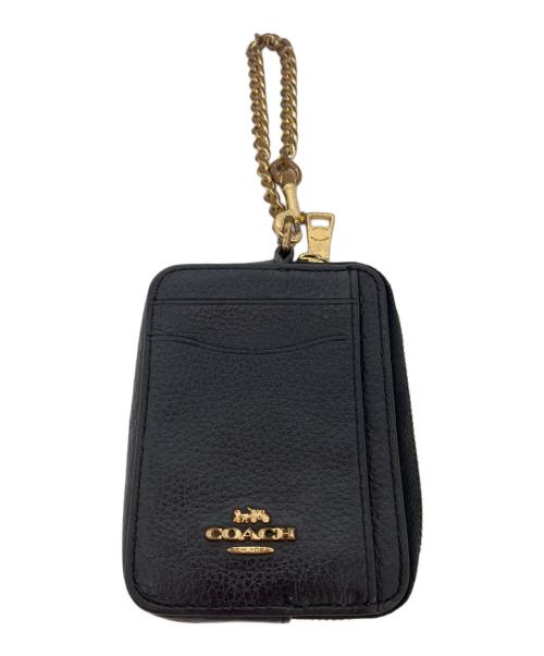 COACH（コーチ）COACH (コーチ) ジップカードケース ブラックの古着・服飾アイテム