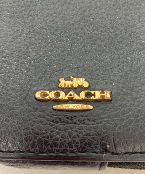 COACH（コーチ）COACH (コーチ) ジップカードケース ブラックの古着・服飾アイテム