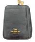 COACH (コーチ) ジップカードケース ブラック：4000円