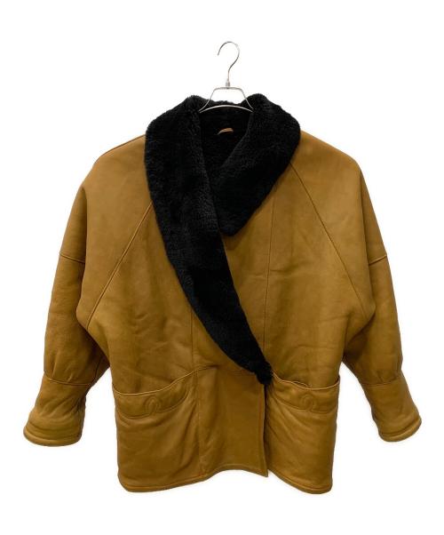 ORIGINAL SHEARLING（オリジナルシアリング）ORIGINAL SHEARLING (オリジナルシアリング) ムートンジャケット ブラウン サイズ:42の古着・服飾アイテム