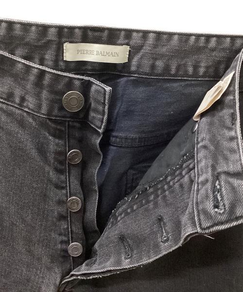 PIERRE BALMAIN（ピエール バルマン）PIERRE BALMAIN (ピエール バルマン) デニムパンツ ブラック サイズ:29の古着・服飾アイテム