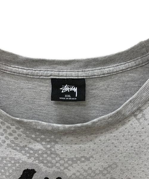 stussy（ステューシー）stussy (ステューシー) 半袖カットソー グレー サイズ:XXLの古着・服飾アイテム